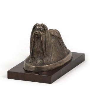 Shih Tzu figurka na drewnie Art-Dog